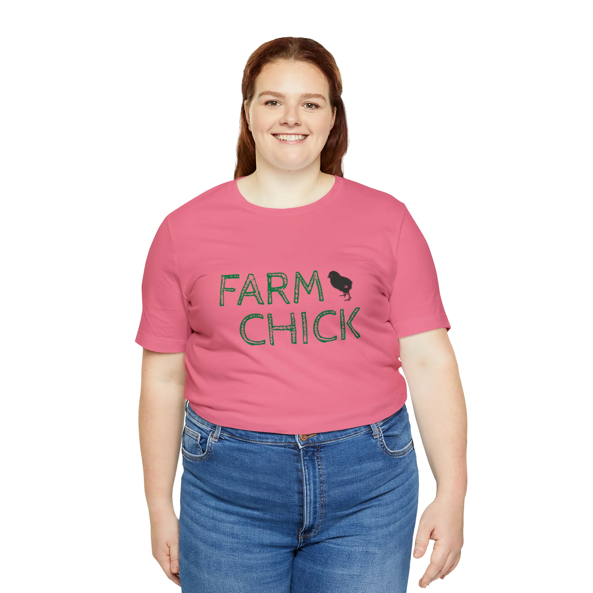 Farm Chick 2 Unisex Jersey Short Sleeve Tee