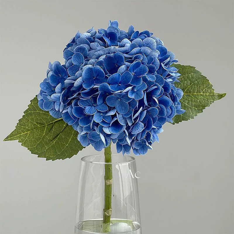 3-Pack Lifelike Hydrangea Silk Flowers  UV-Resistant for Indoor/Outdoor Decor