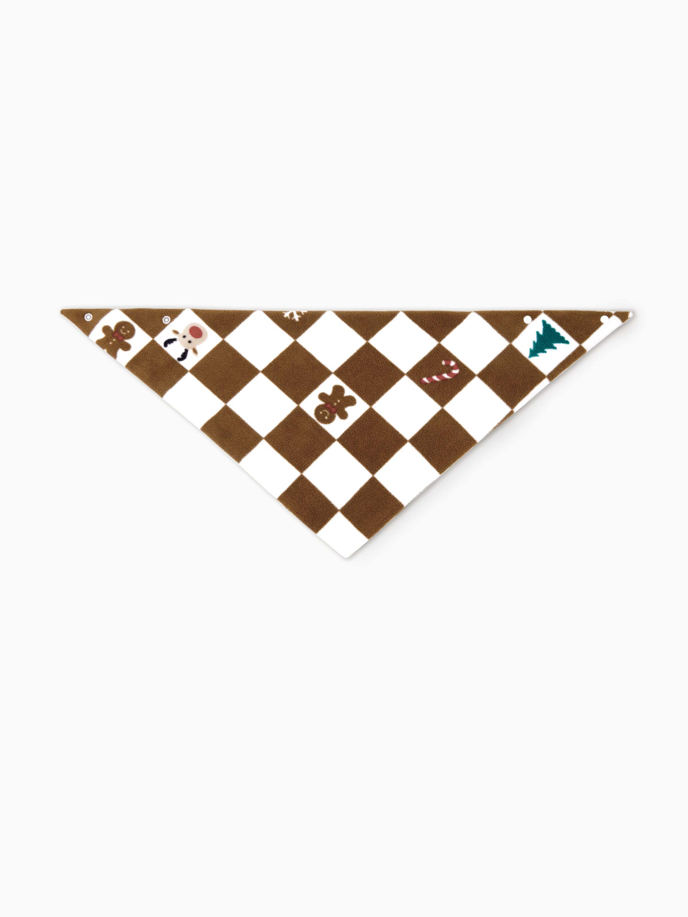 Christmas Onesies Matching Family Fleece Hoodie Pajamas Set Gingerbread Christmas-theme Plaid Print PJS with Christmas Socks Color block