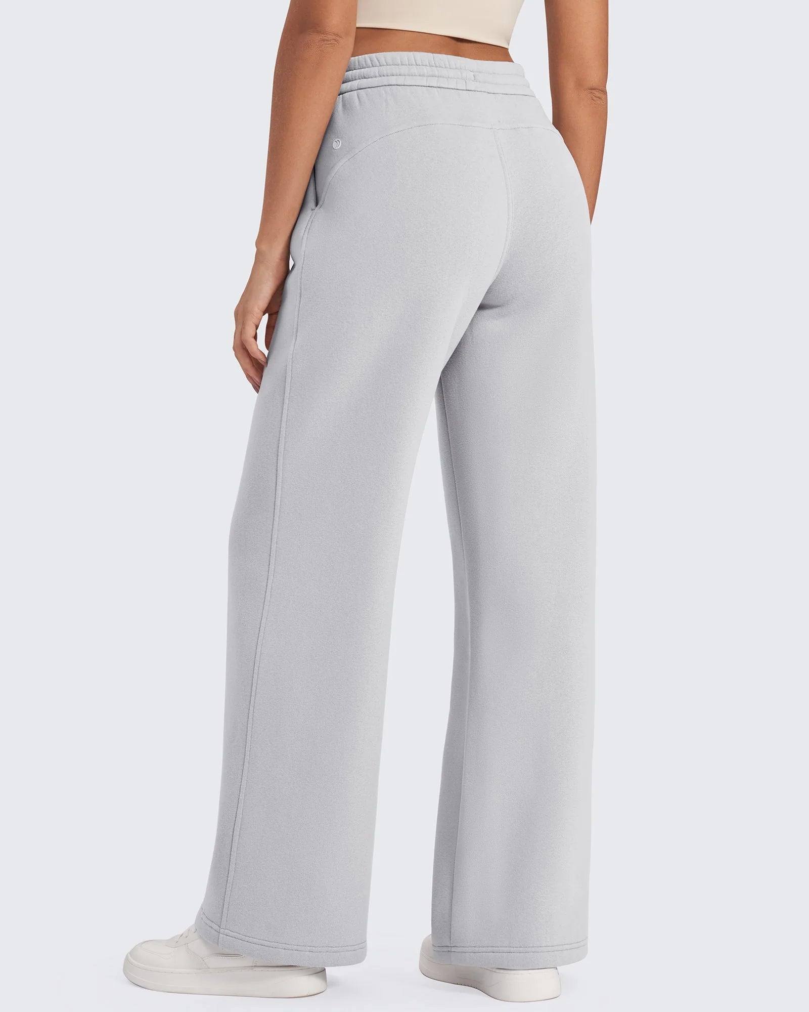 Flurrylux Fleece Lined Drawstring High-Waist Pants
