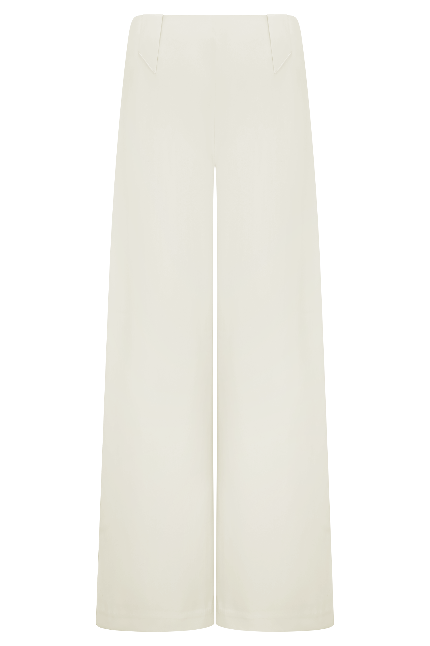 Ivory Wide Leg Suiting Trouser