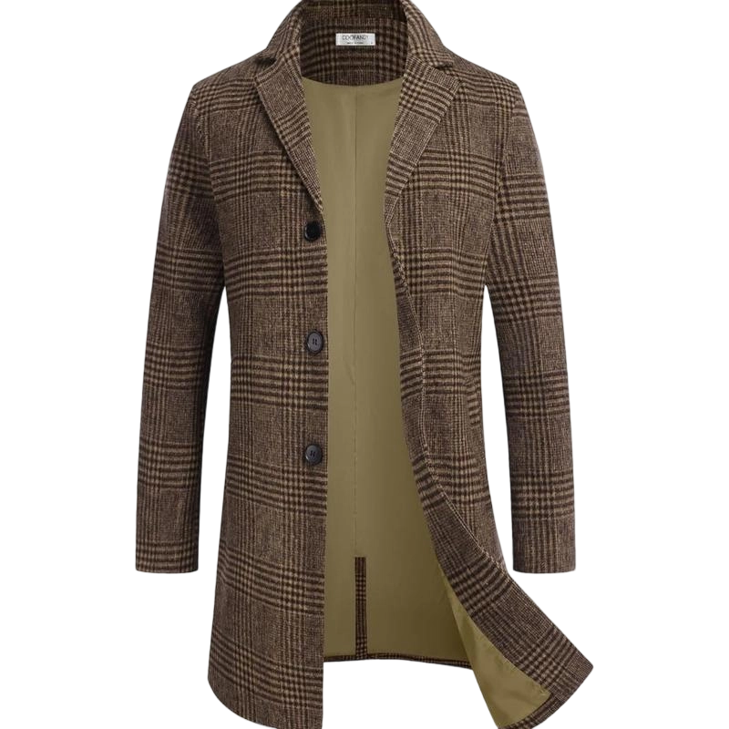 🔥Last Day 95% OFF🔥Men's Wool Blend Overcoat