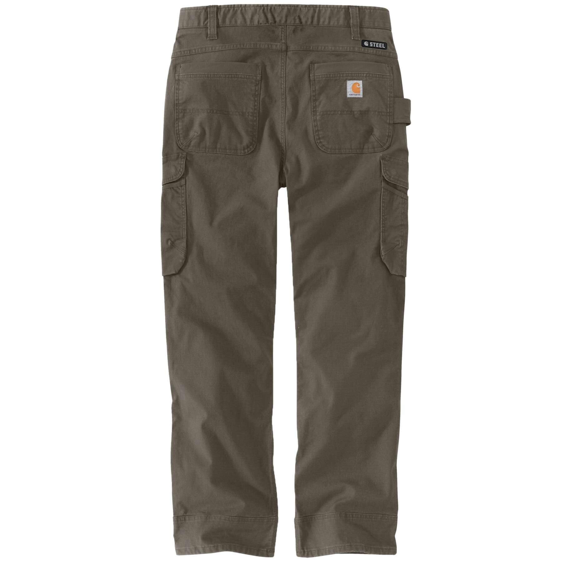 CHT Relaxed Straight Steel Rugged Flex Stretch Ripstop Double-Front Cargo Trousers 105072