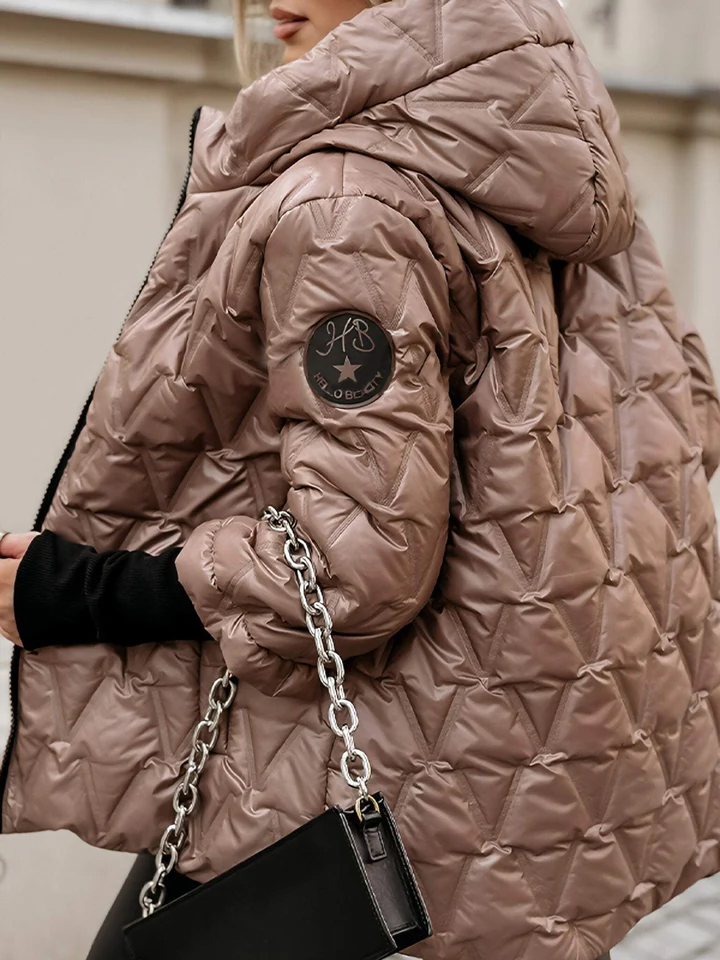 women's fashion rhombus jacket