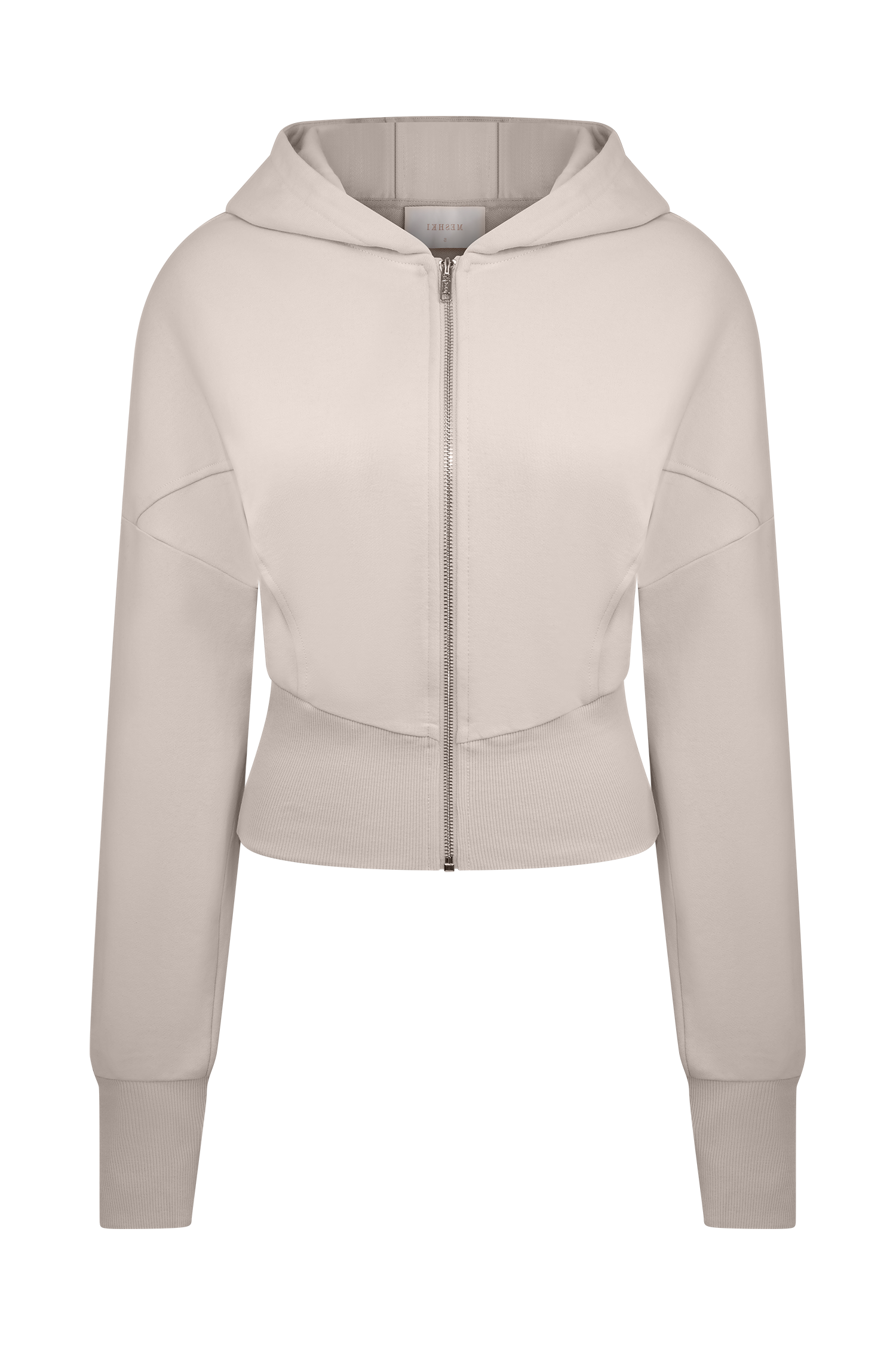 Stone Zip Front Hoodie