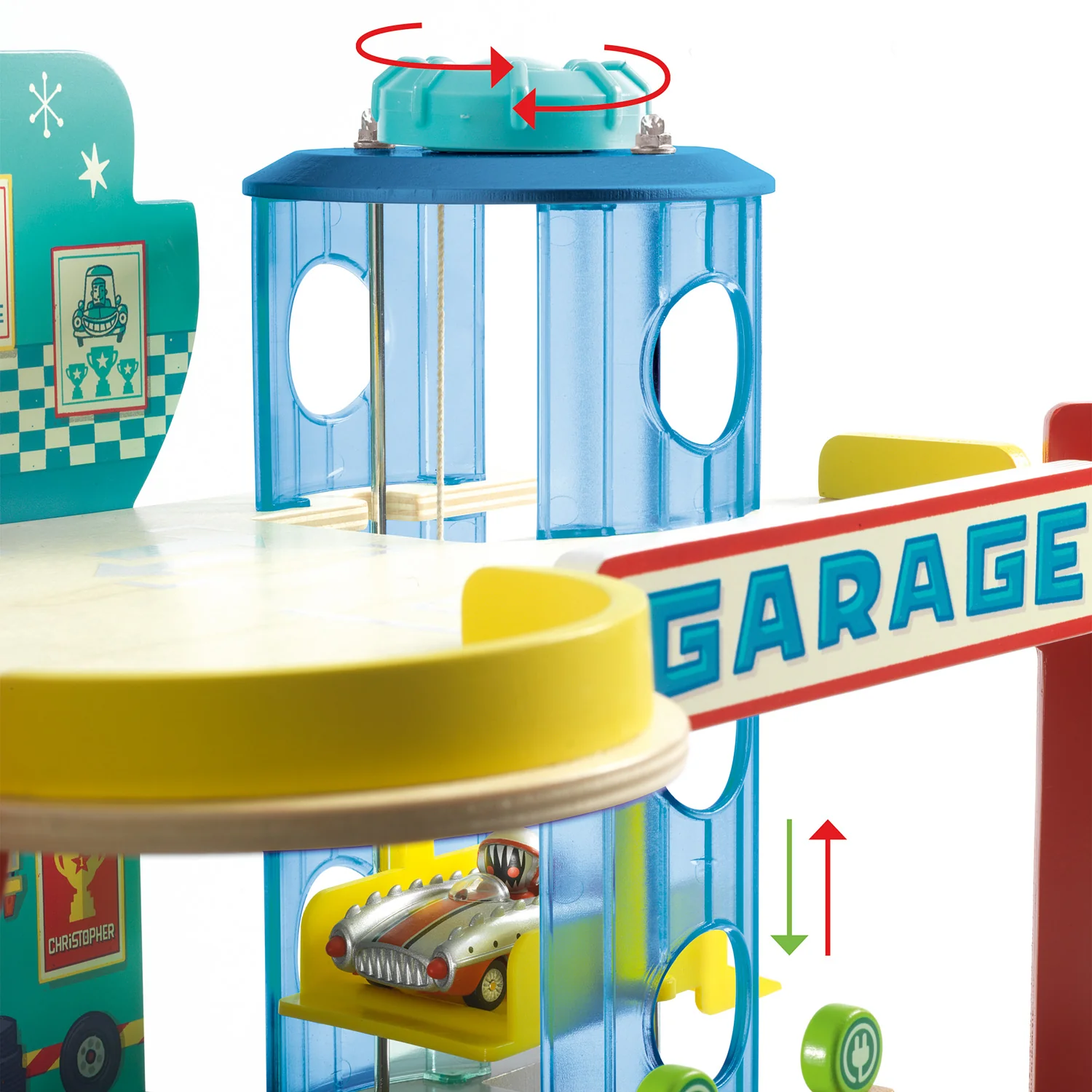 Crazy Garage Play Hub
