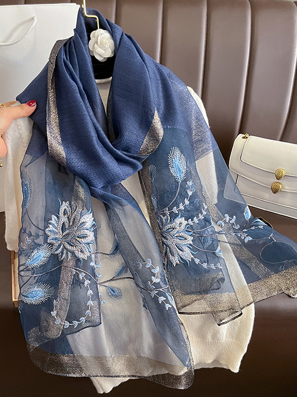 Embroidered Leisure Fashion Shawl&Scarf