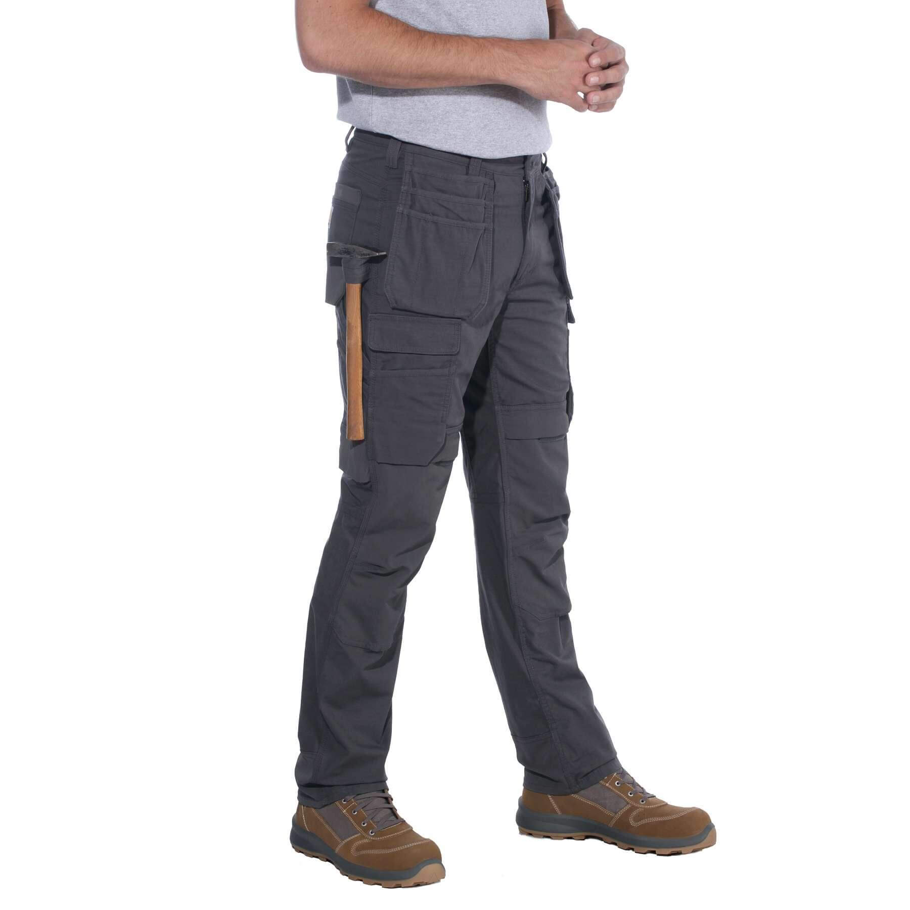 CHT Steel Relaxed Fit Double Front Multi-Pocket Cargo Trousers 103337