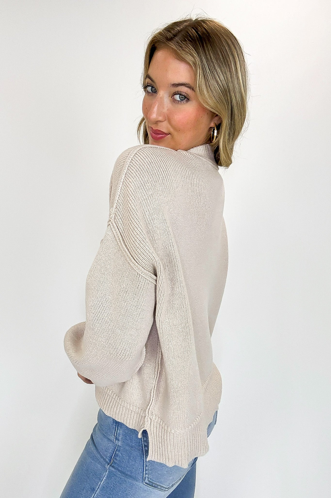Knit Intentions Front Pocket Sweater