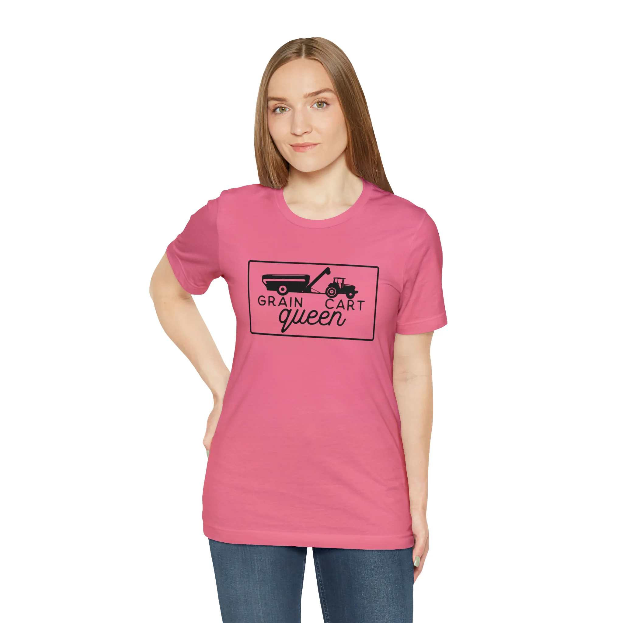 Grain Cart Queen Unisex Jersey Short Sleeve Tee