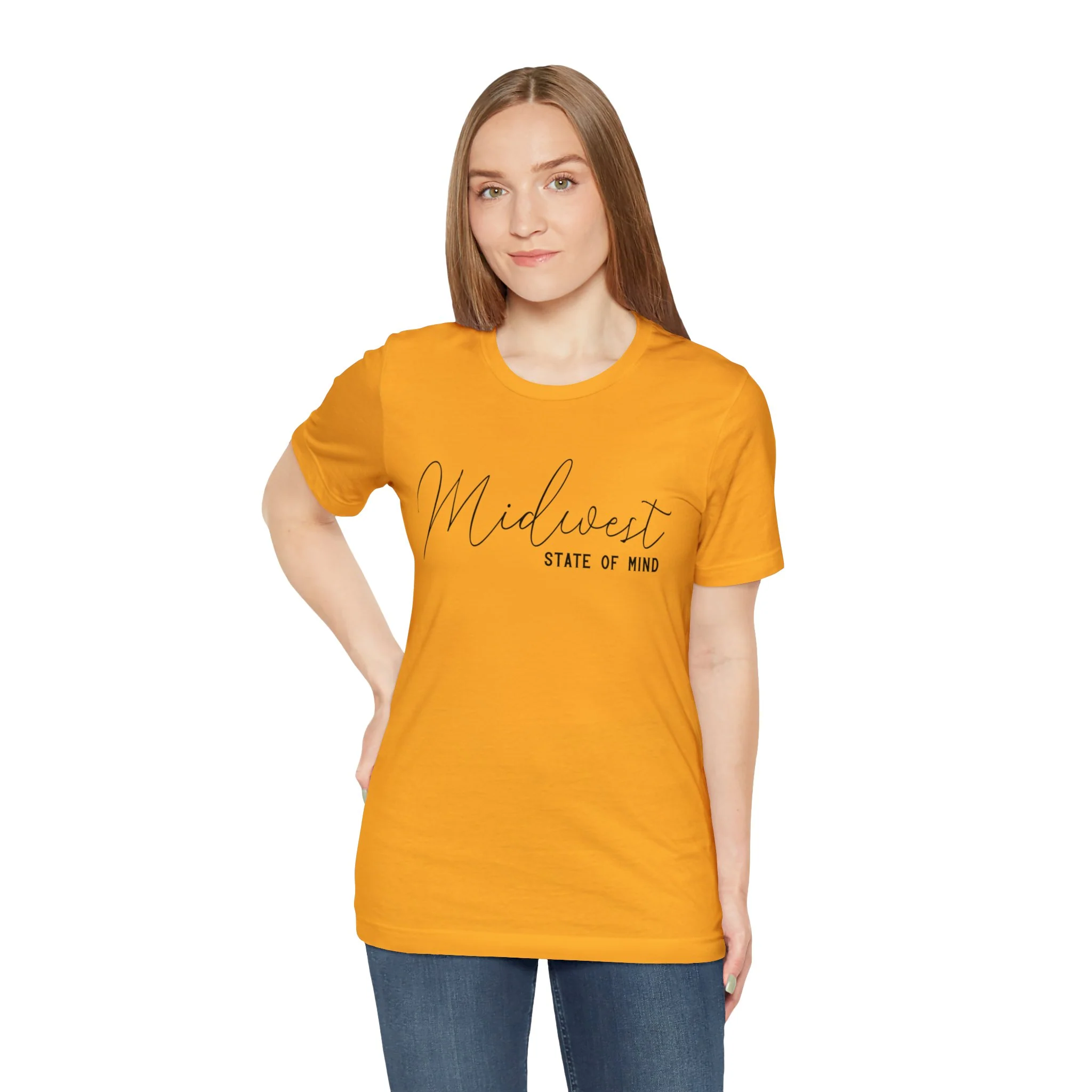Midwest State of Mind Unisex Jersey Short Sleeve Tee