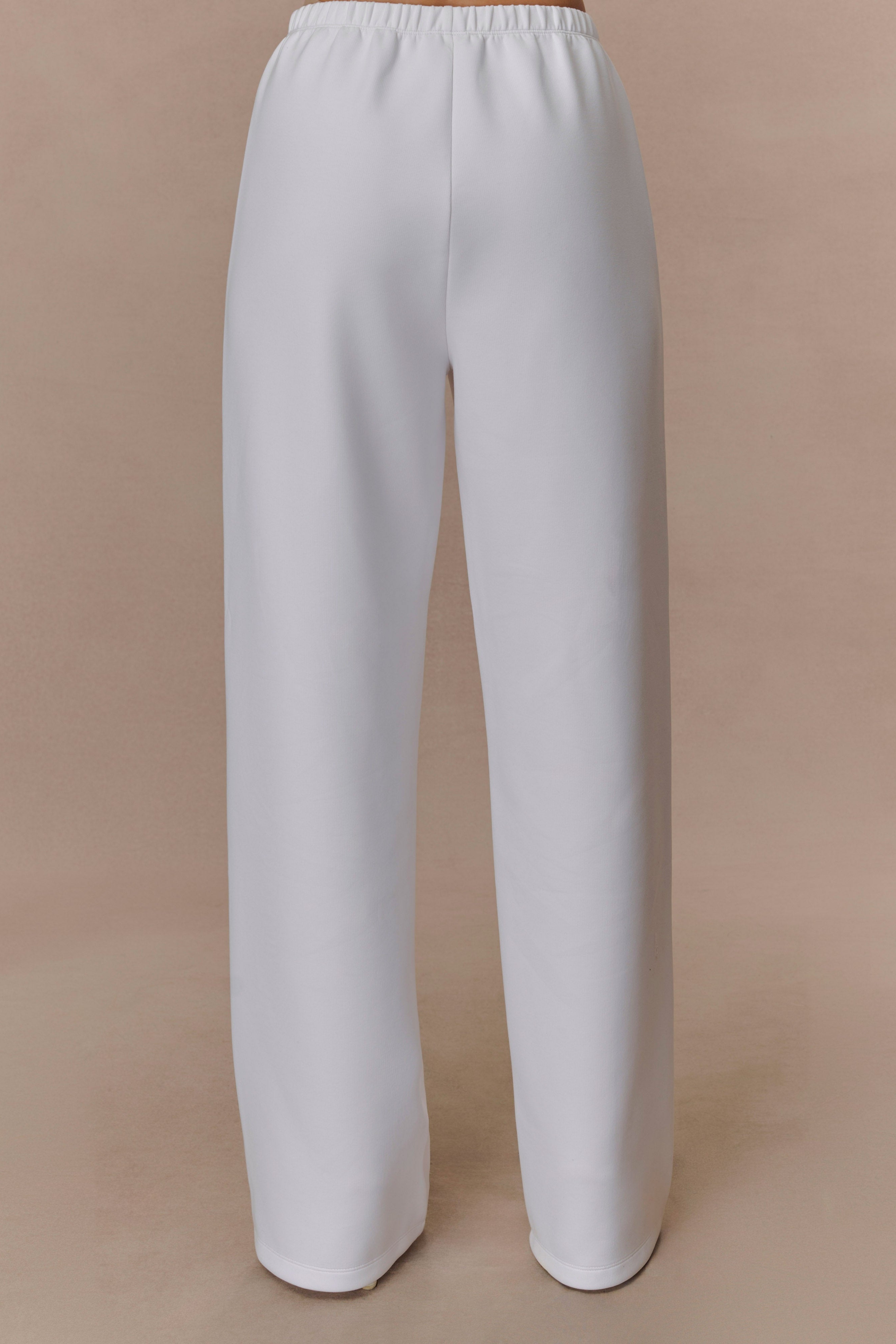 Ivory Straight Leg Jogger