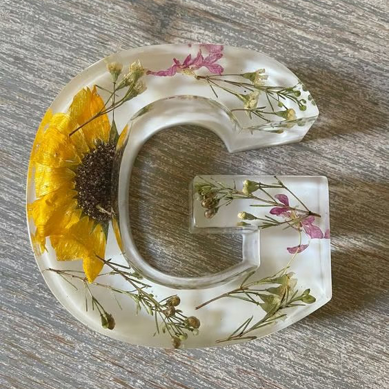 Handmade Floral Night Light From A to Z