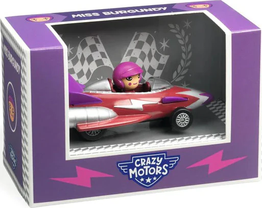 Zany Racer: Miss Burgundy