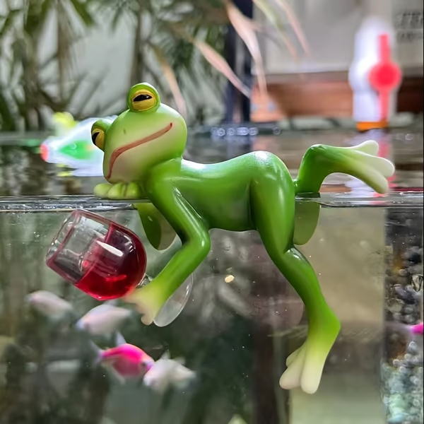 Frog Flower Pot Hanger OrnamentTipsy Frog
