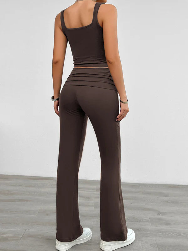 🛍️ Chic & Comfy 2-Piece Vest and Pants Set – Perfect for Any Occasion ✨