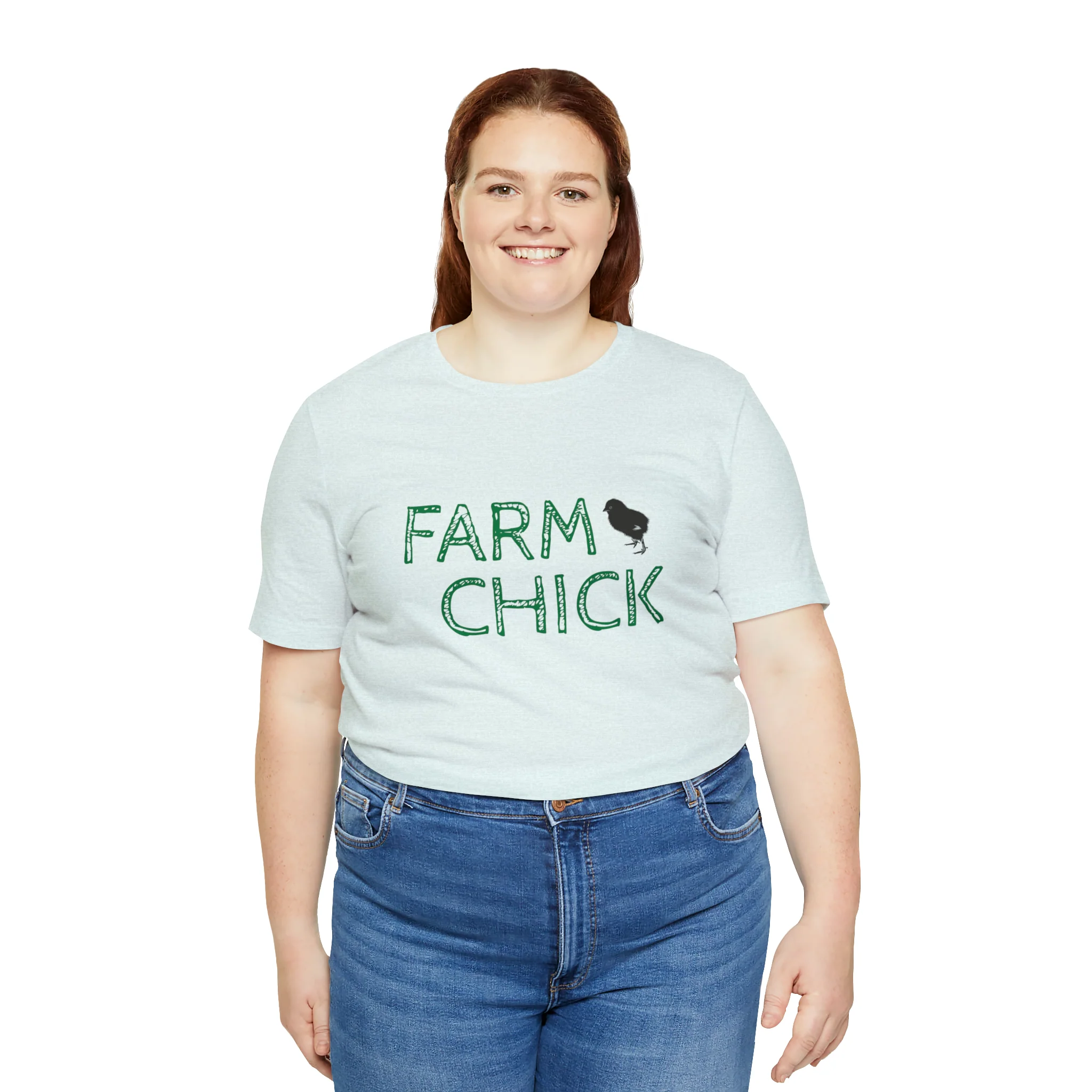 Farm Chick 2 Unisex Jersey Short Sleeve Tee