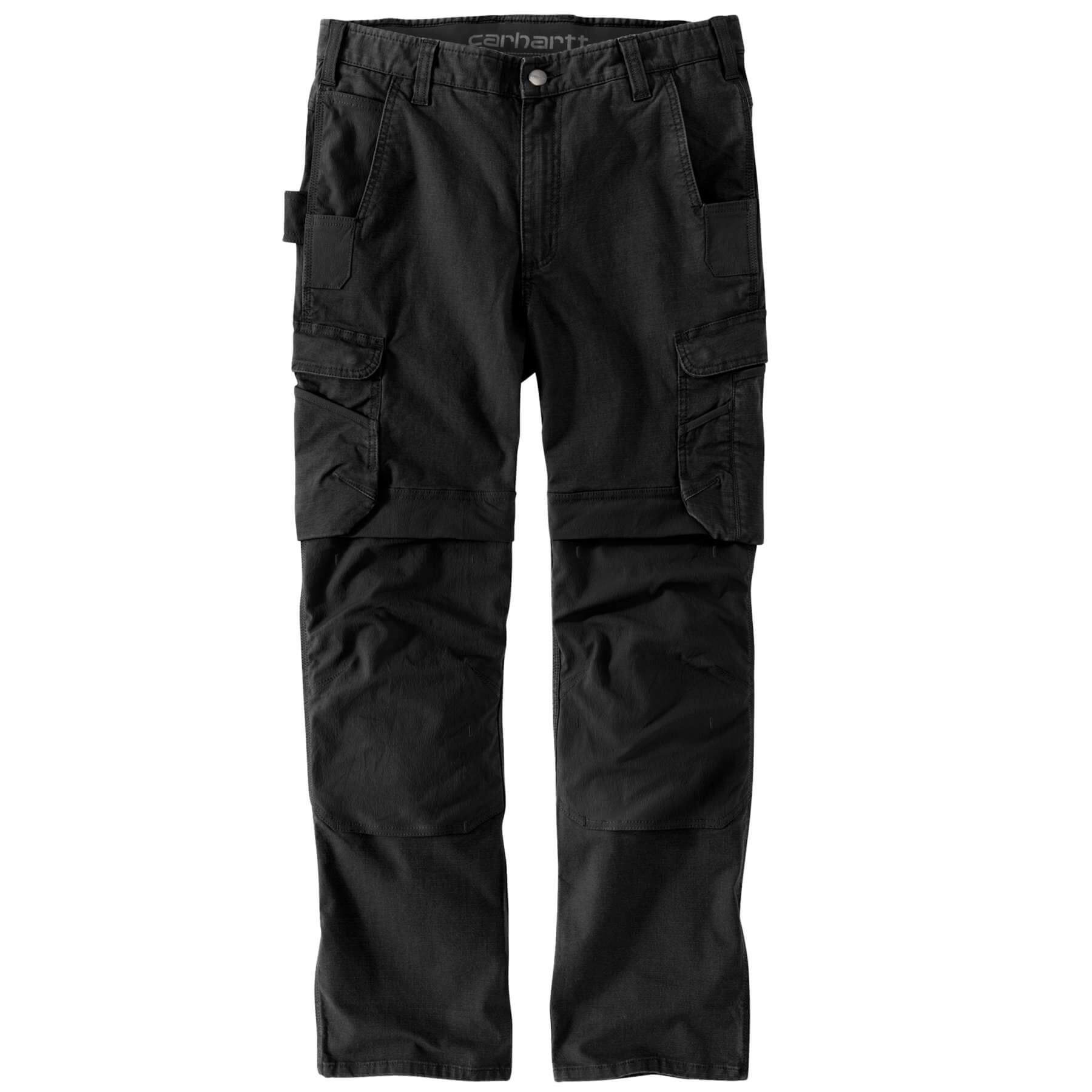 CHT Relaxed Straight Steel Rugged Flex Stretch Ripstop Double-Front Cargo Trousers 105072