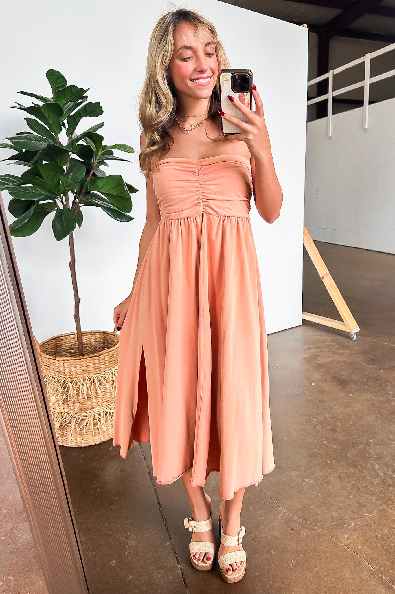 Effortless Comfort Convertible Mineral Washed Dress