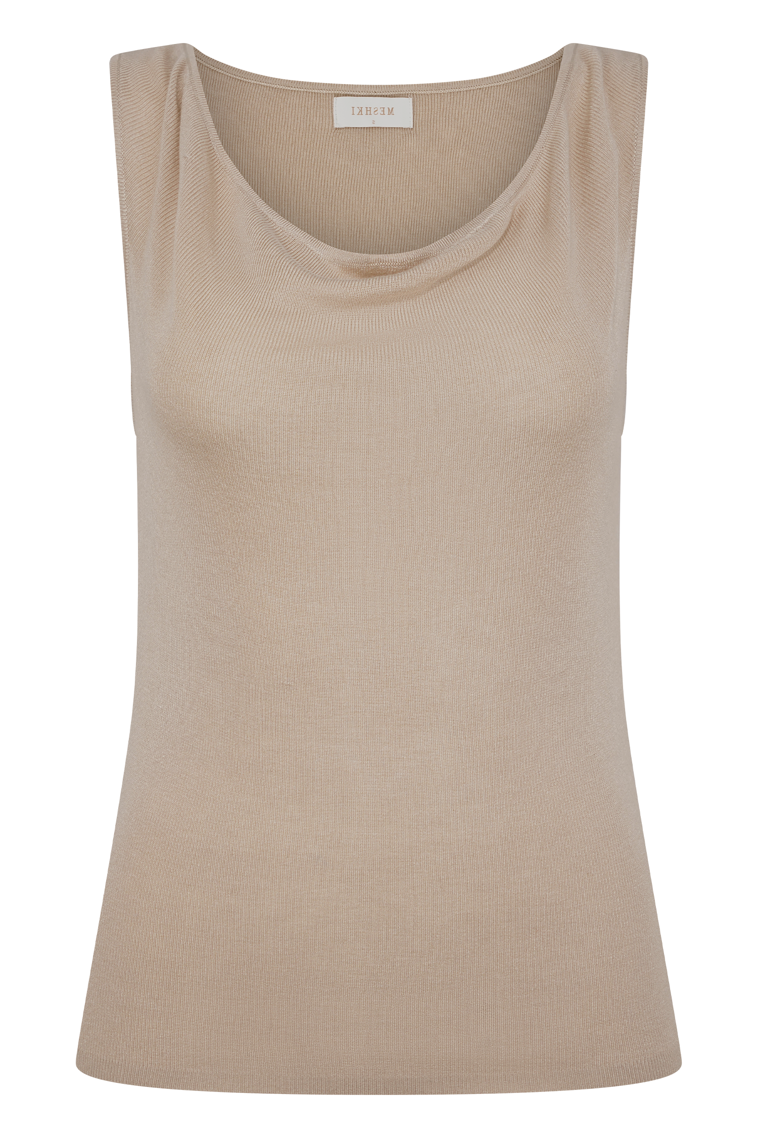 Stone Draped Front Knit Top