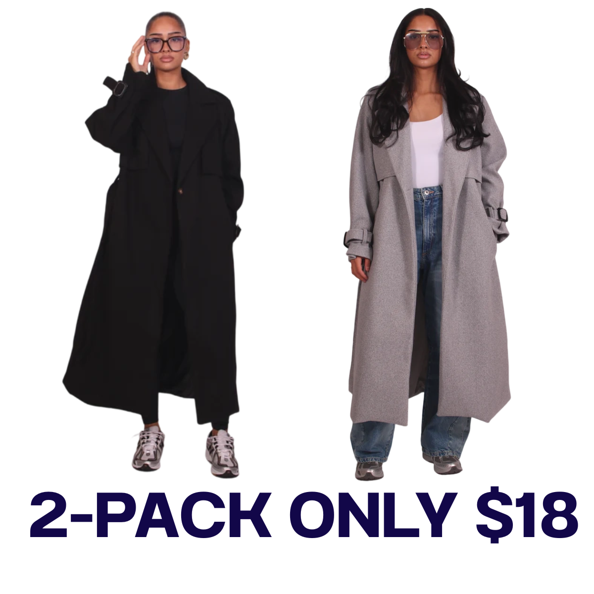 🔥Last Day 95% OFF🔥Women‘s winter trench