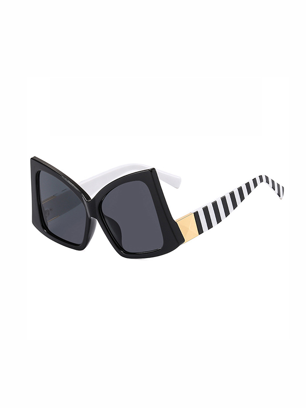 Geometric Sun-Protection Sunglasses Accessories