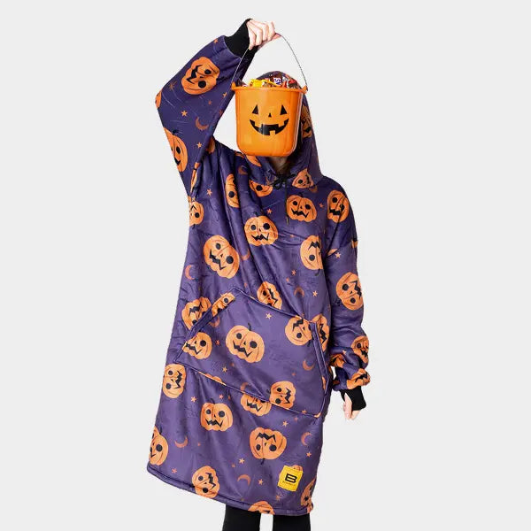 Wearable blanket Oversized with sherpa lining One size fits most.