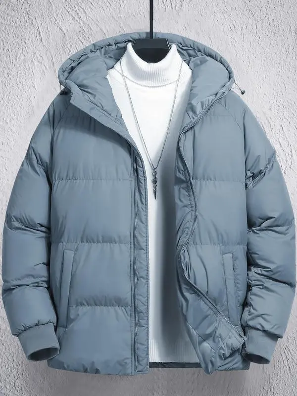 🔥Last Day 95% OFF🔥Men's Thick Warm Hooded Puffer Coat