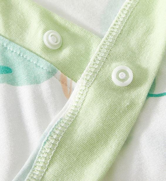 Fruit Print Kimono Romper