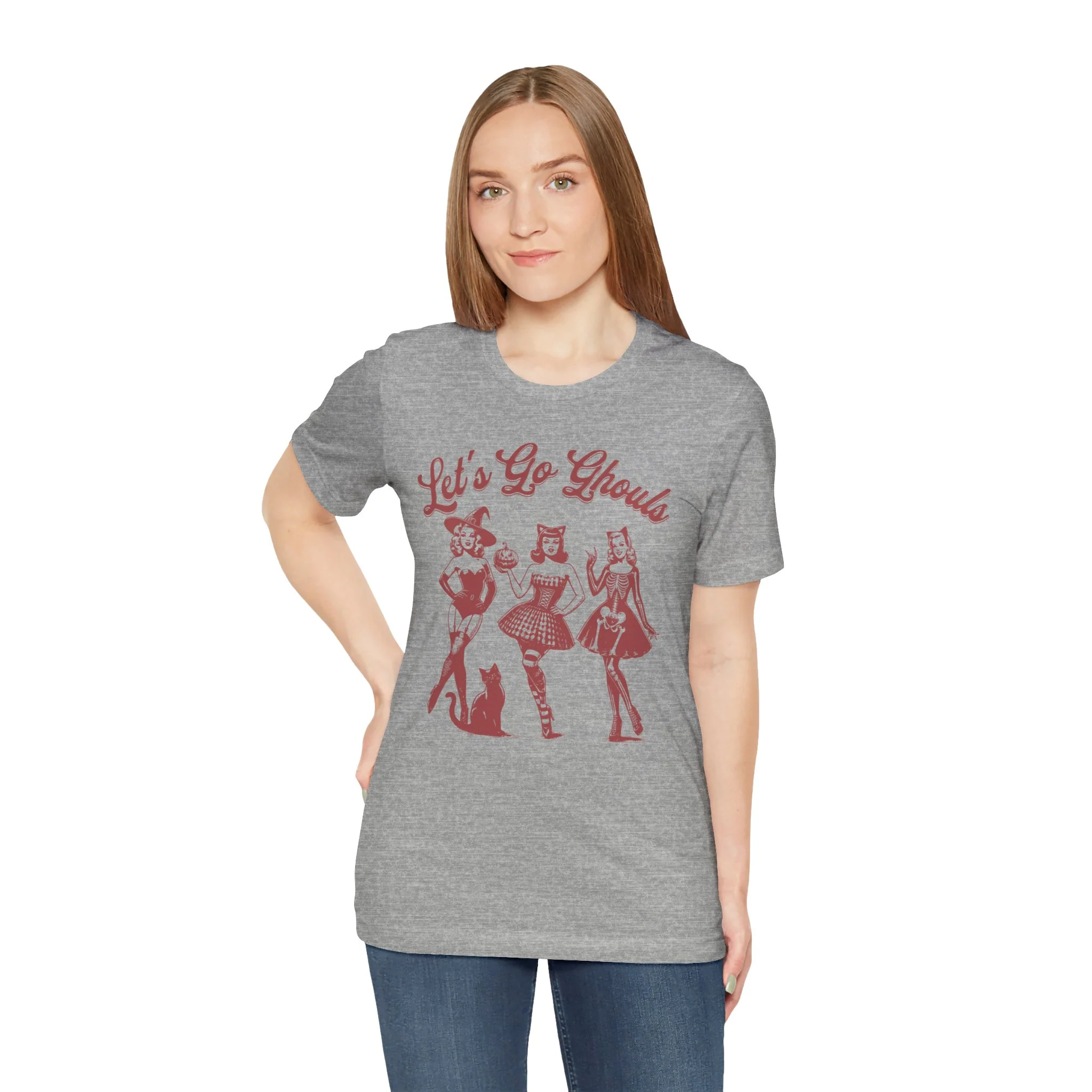 Let's Go Ghouls Bella Canvas Unisex Jersey T-Shirt - Multiple Colors