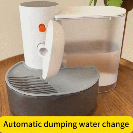 Large Capacity Wireless Smart Pet Water Fountain Filterless