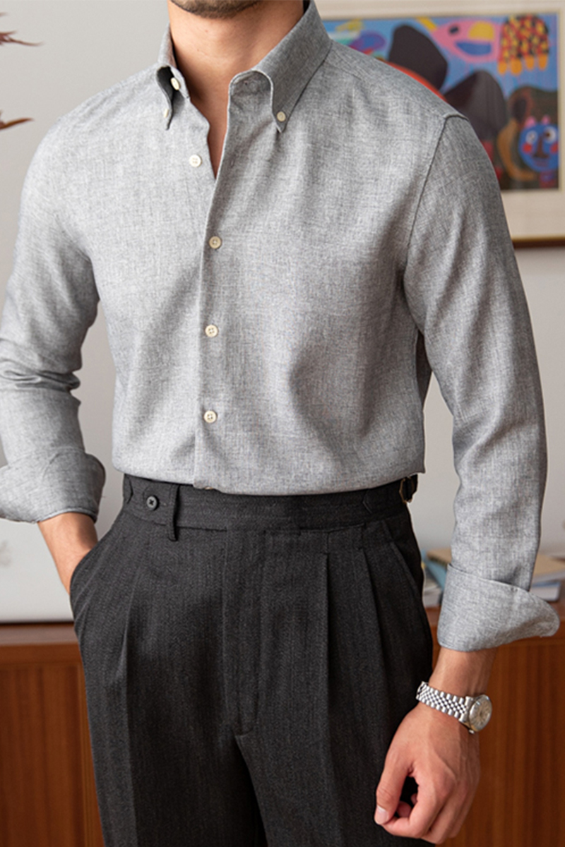 Men's Classic White No-iron Shirts