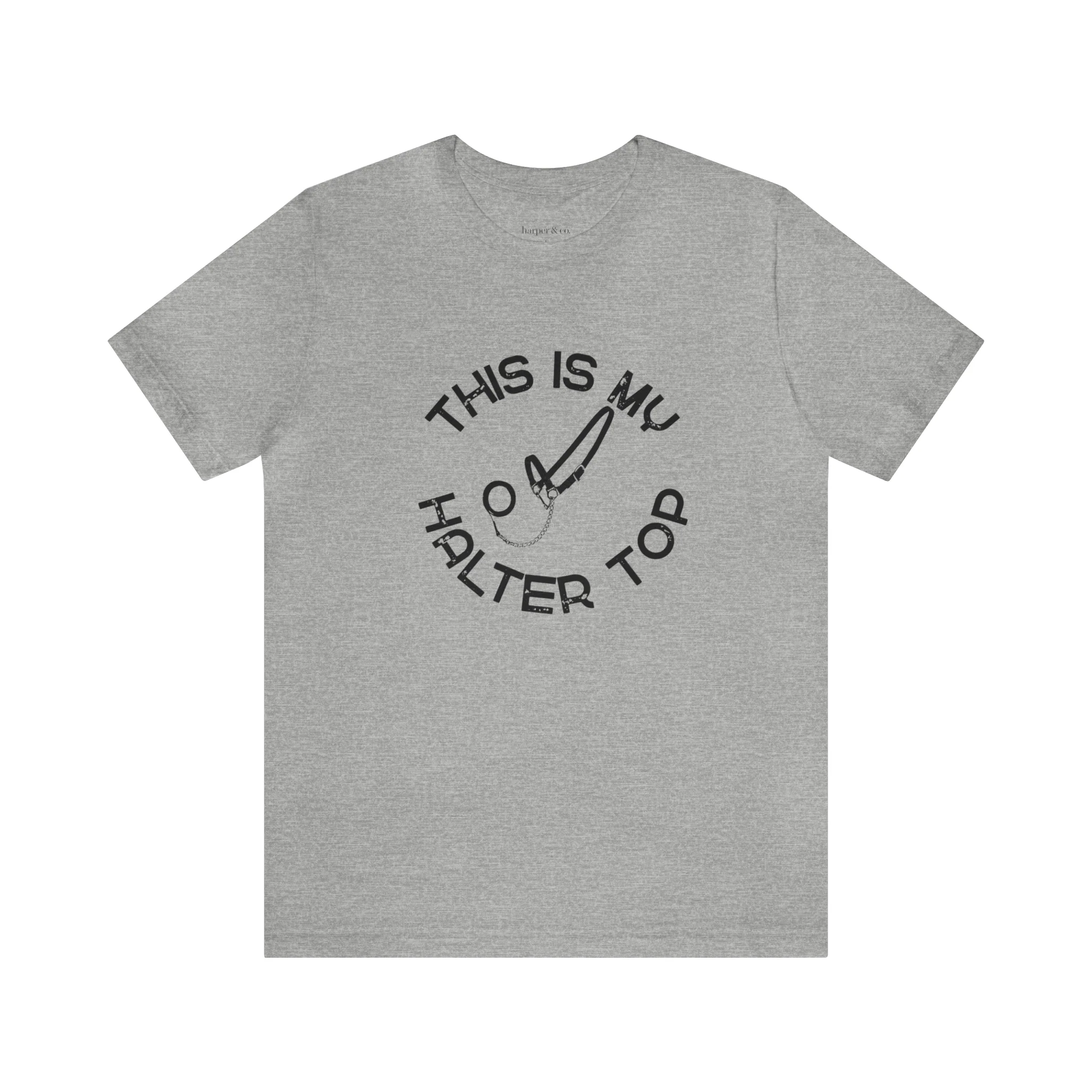 This is My Halter Top Unisex Jersey Short Sleeve Tee