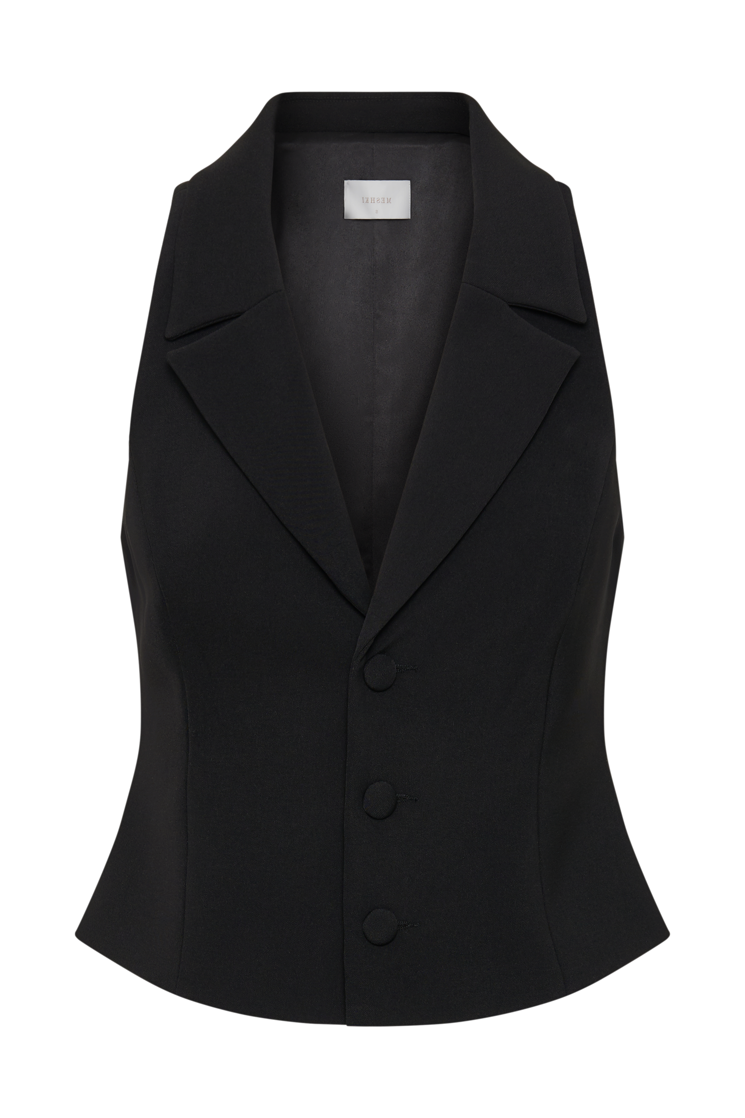 Black Suiting Vest