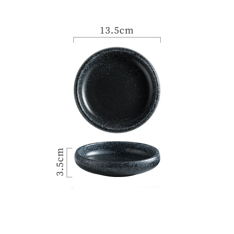 Shallow Ceramic Disc Bowls