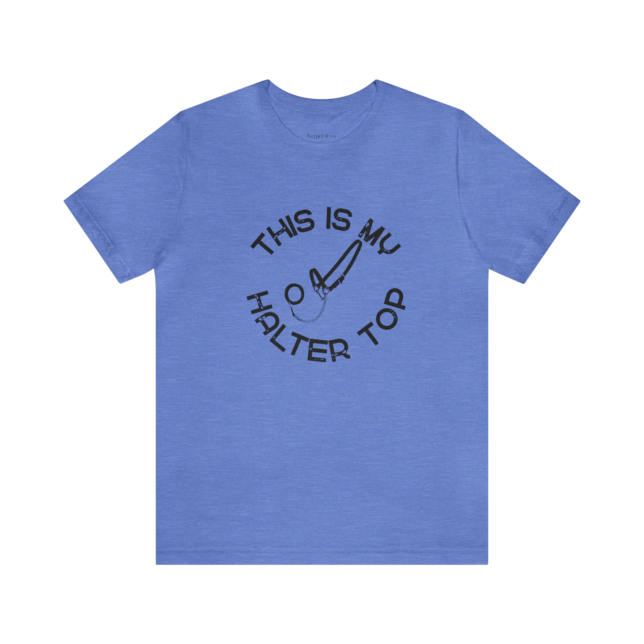 This is My Halter Top Unisex Jersey Short Sleeve Tee