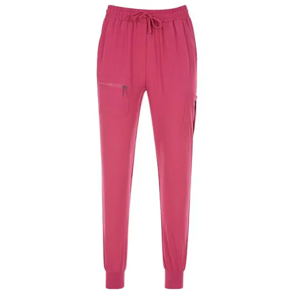 Women's elastic solid color V-neck nursing suit