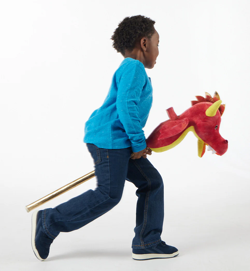 Flaming Dragon Hobby Horse