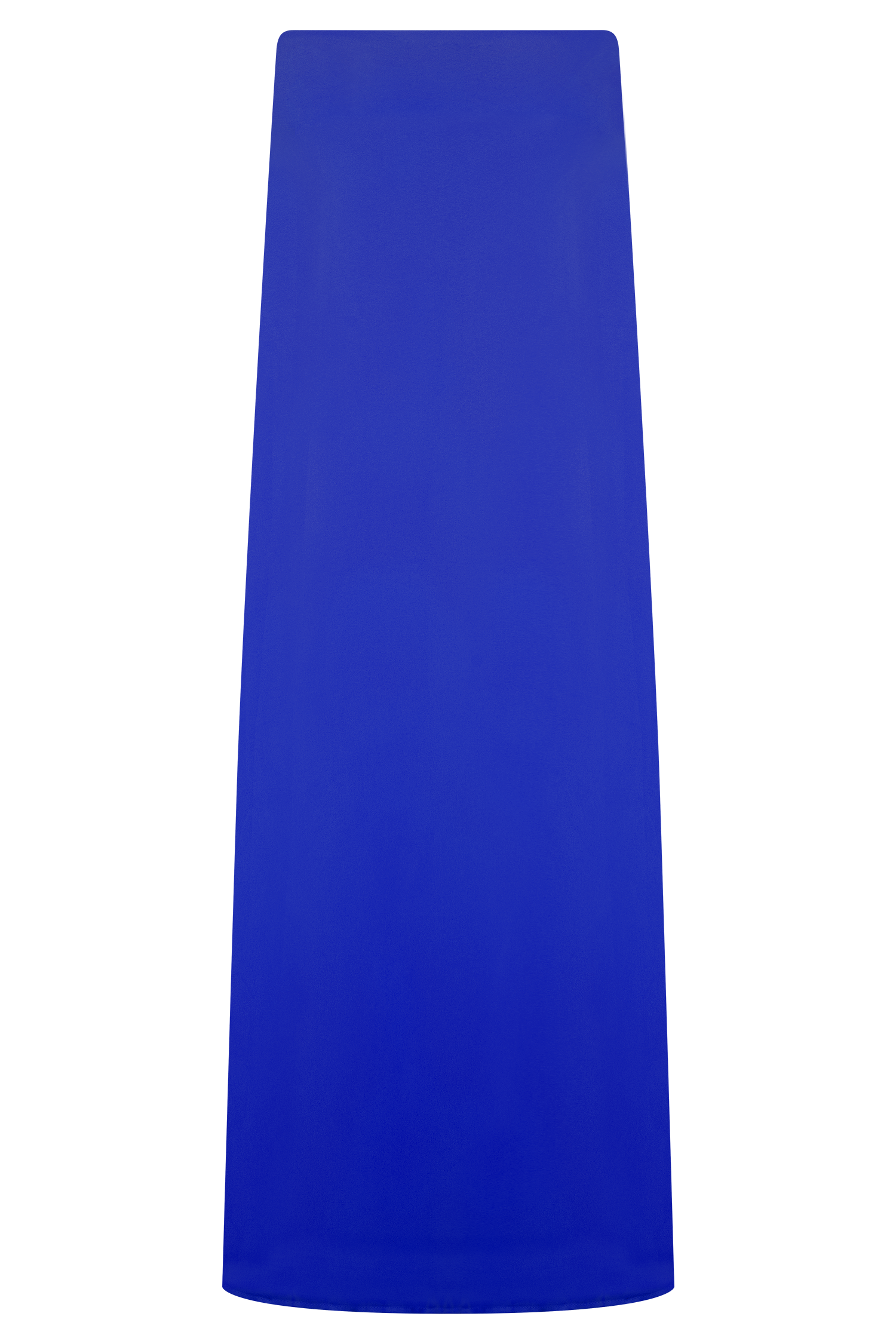 Blue Chiffon Maxi Skirt