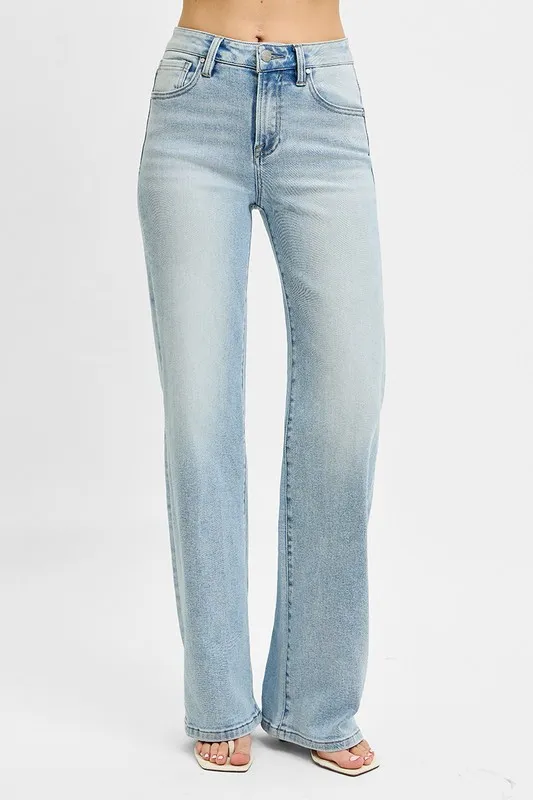 High Rise Wide Leg 90's Jeans