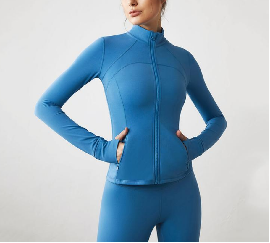 Crop Track Jacket & Leggings Set Activewear