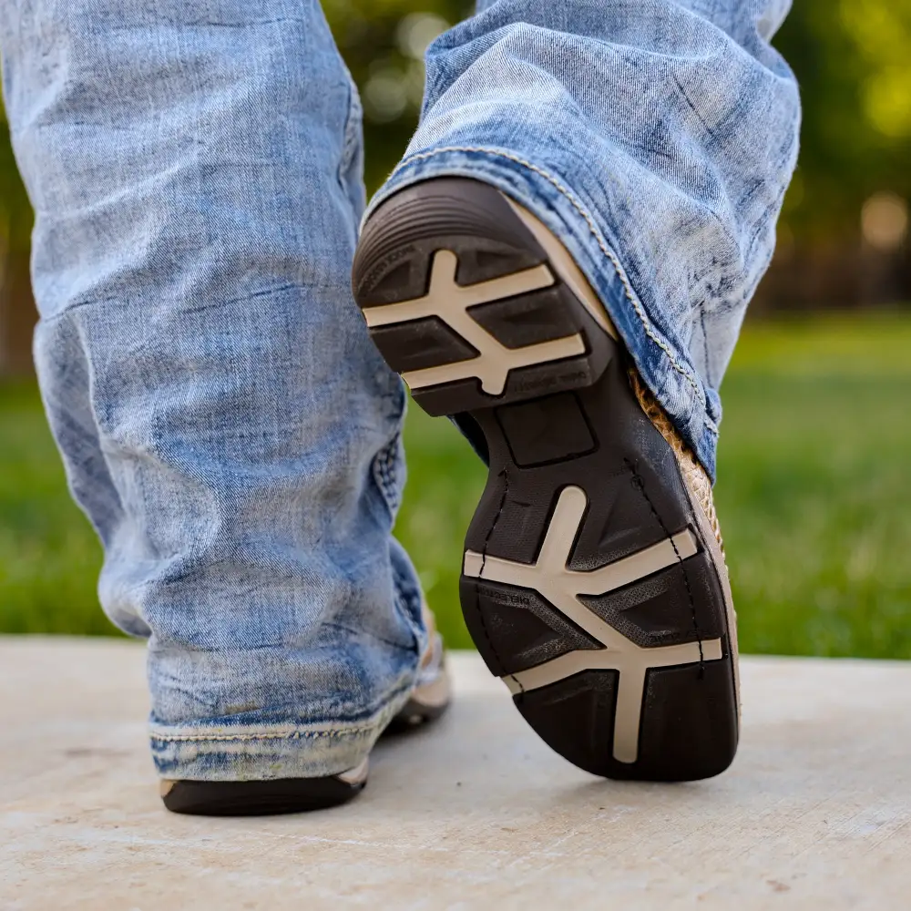 Orix Caiman Neck Leather Boots With 3D Lightweight Sole - Composite Toe