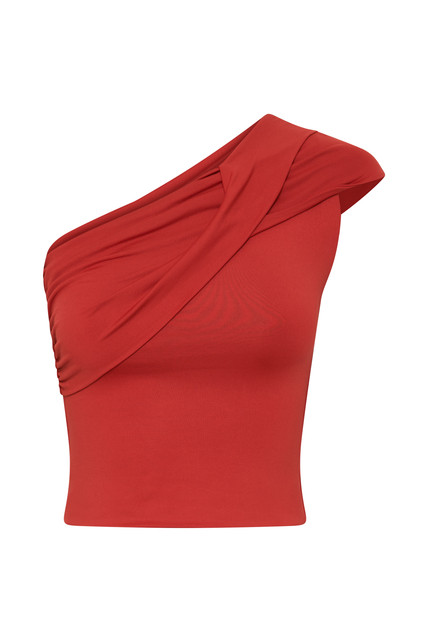 Ruby One Shoulder Recycled Nylon Twist Top