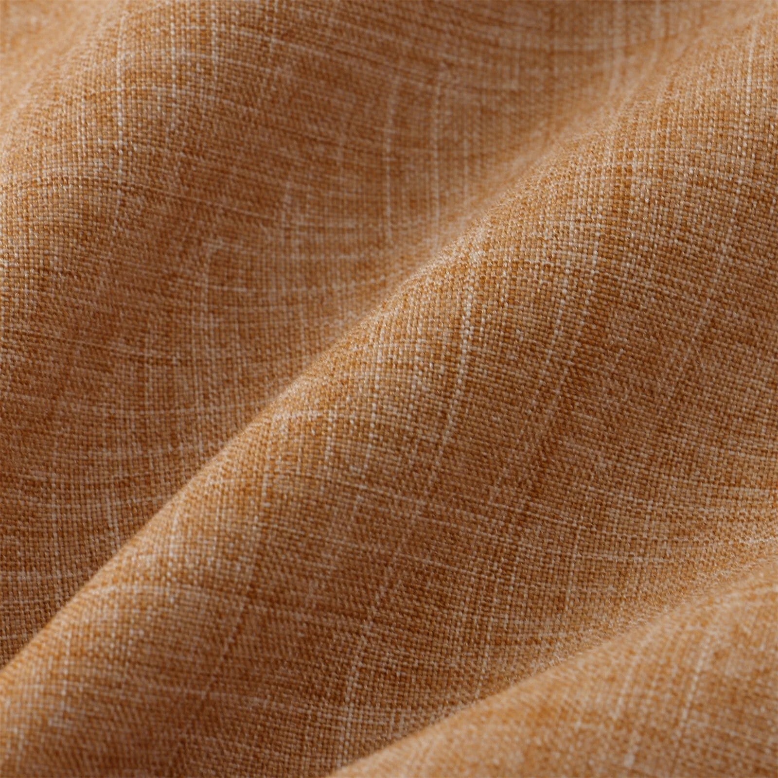 Heathered linen-blend shirt