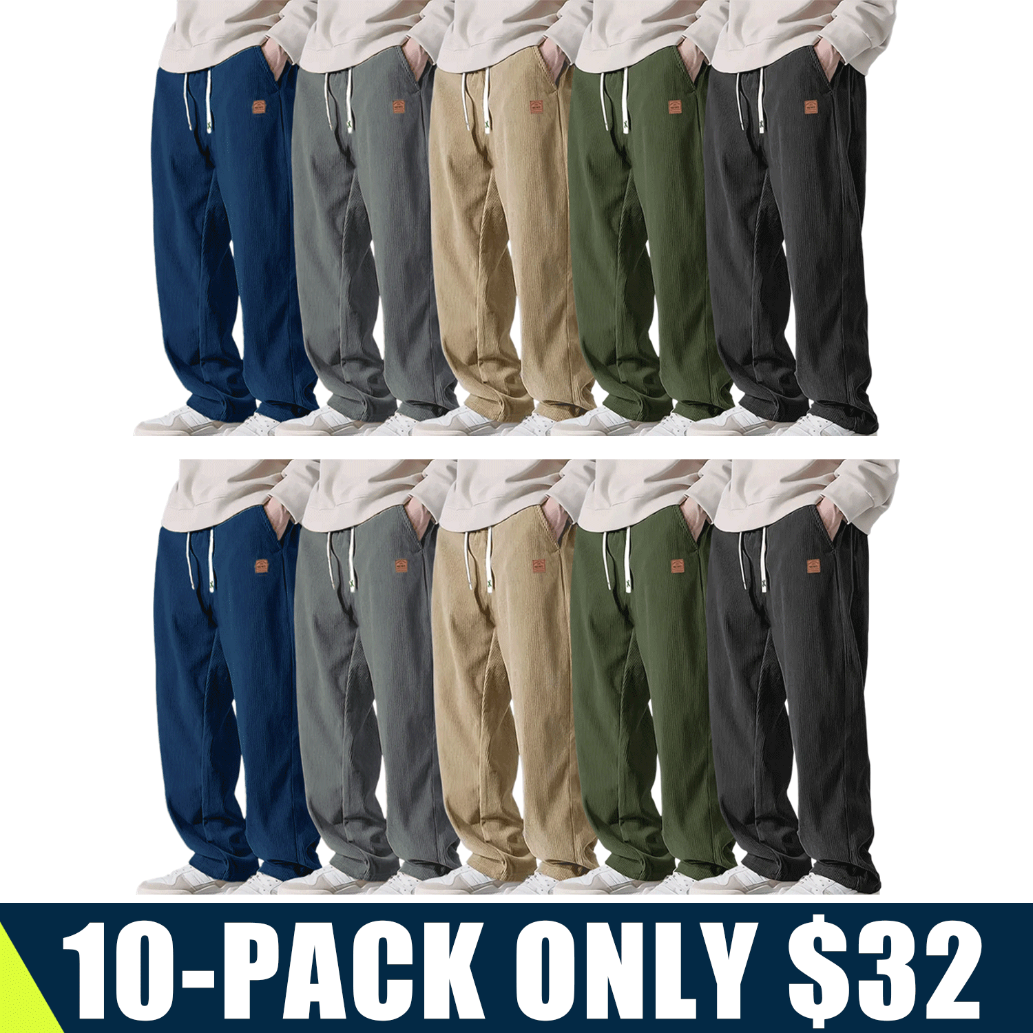 The Classic Corduroy - Men's Easy-Fit Lounge Pants