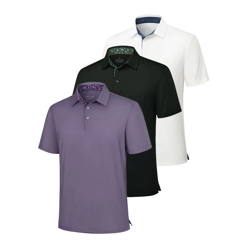 Men’s Classic Cotton Short-Sleeve Polo Shirt