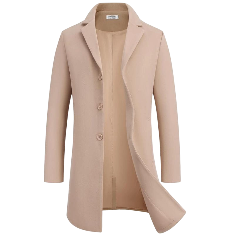 🔥Last Day 95% OFF🔥Men's Wool Blend Overcoat