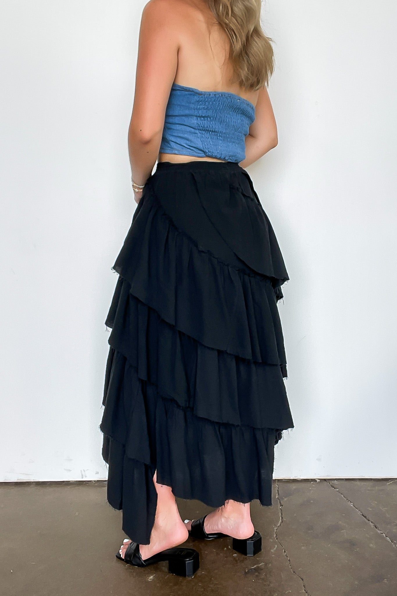 Everlayer Tiered Maxi Skirt