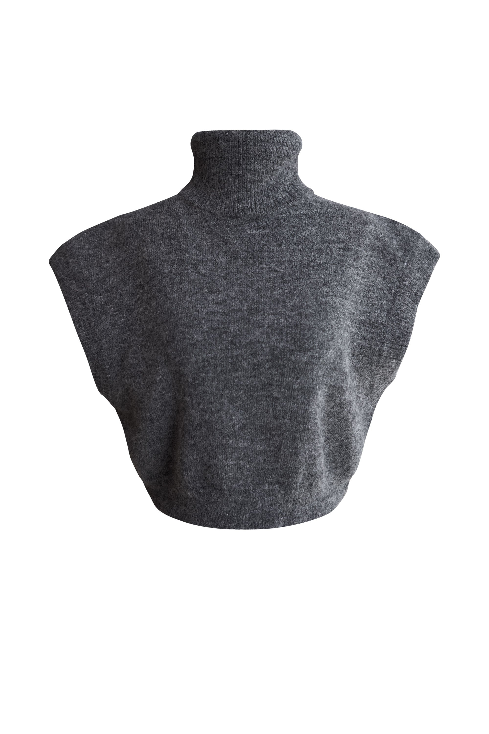 Effortless Turtleneck Checked Knit