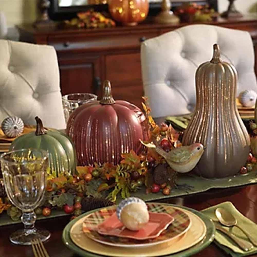 Twinkle Light Pumpkins